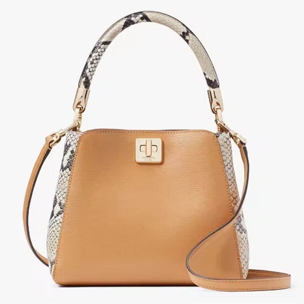 Kate Spade Phoebe Snake Embossed Top Handle Satchel BRAND NEW, just unpacked